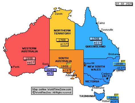 current local time in au.